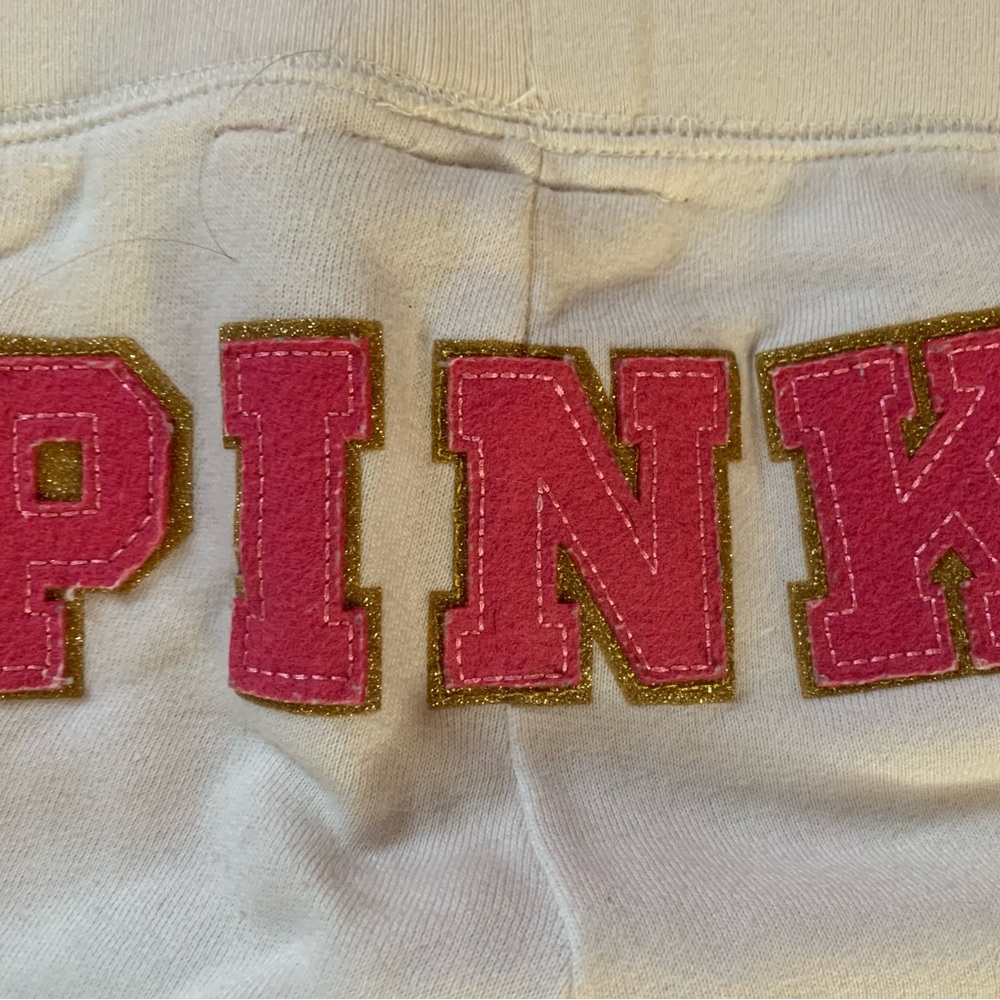 Super cute XS embroidered pink sweat pants